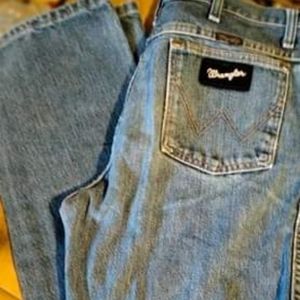 Mens vintage black label Wrangler jeans
